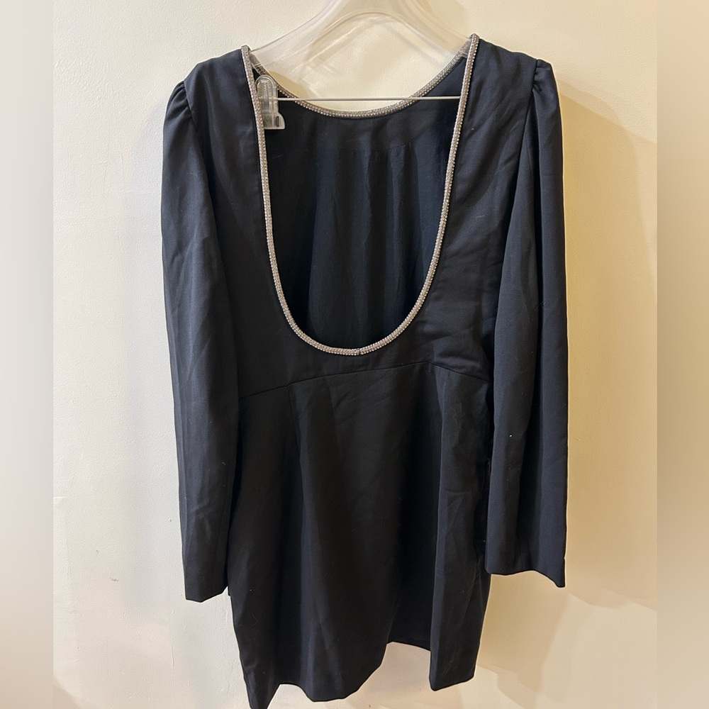 ba&sh Midnight black‎ Open-Back Dress large - Picture 3 of 6